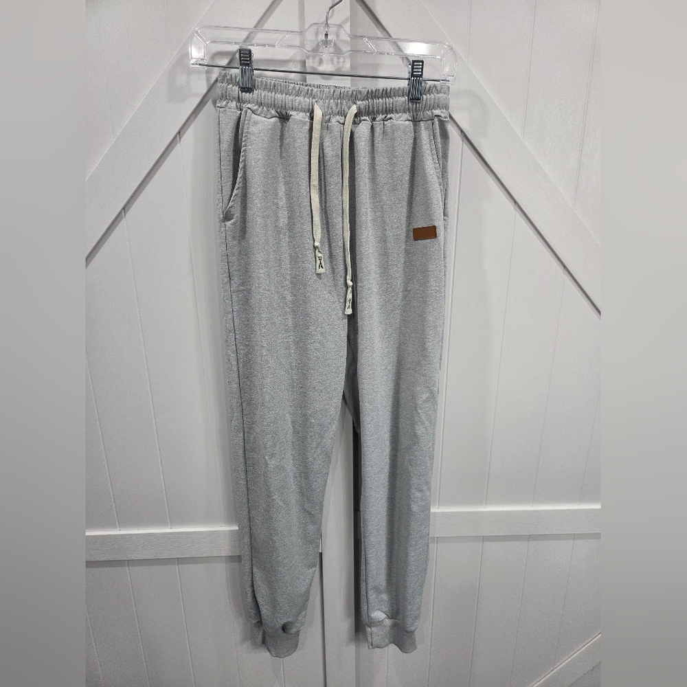 Gray Kids Sweatpants